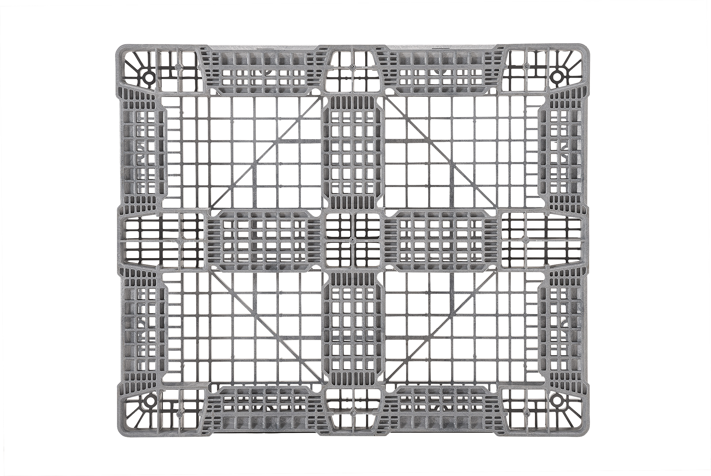 40 x 48 ProGenic Reinforced Plastic Pallet - Blue Image 2